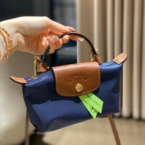 Longchamp Le Pliage  Dumpling Mini Bag